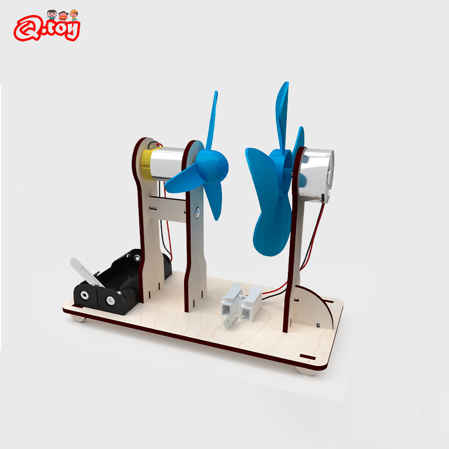 Renewable Energy Model - DIY Wind Driven Generator Model STEM