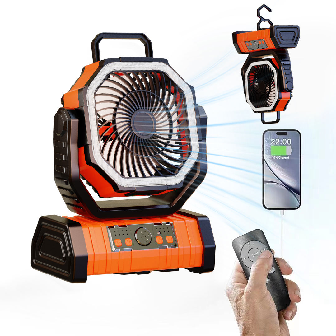 Renewable Energy Game - 20000mAh Battery Operated Fan, Portable Rechargeable