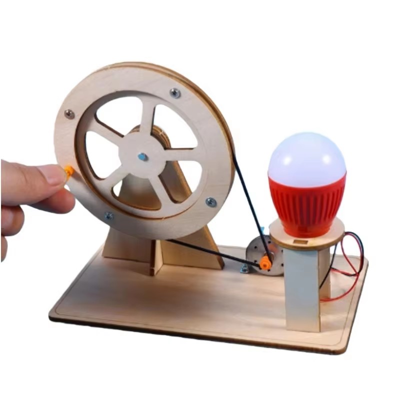 Renewable Energy Model - DIY Hand Crank Generator Science Kit