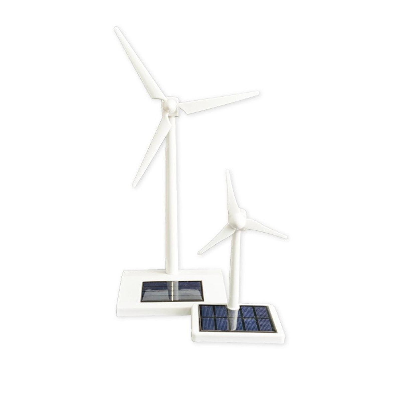 Renewable Energy Model - DIY Solar Powered Windmill Model,Desk Home