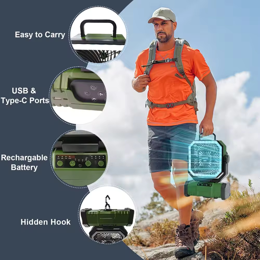 Multifunctional Portable Cooli - Renewable Energy Game ulasan dan harga