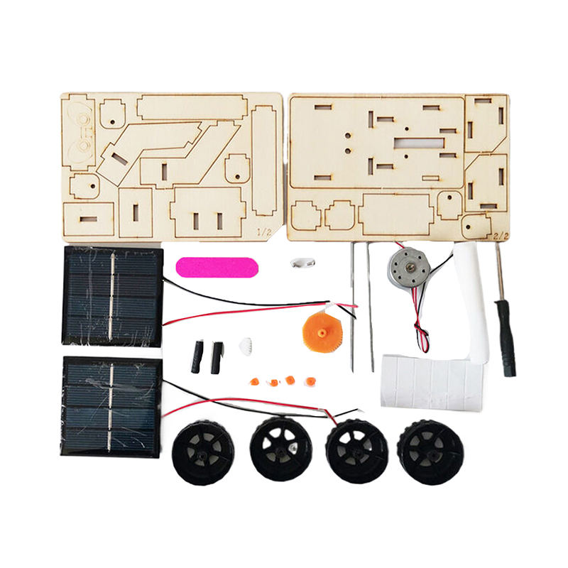 Innovative Solar Powered Woode - Renewable Energy Model ulasan dan harga
