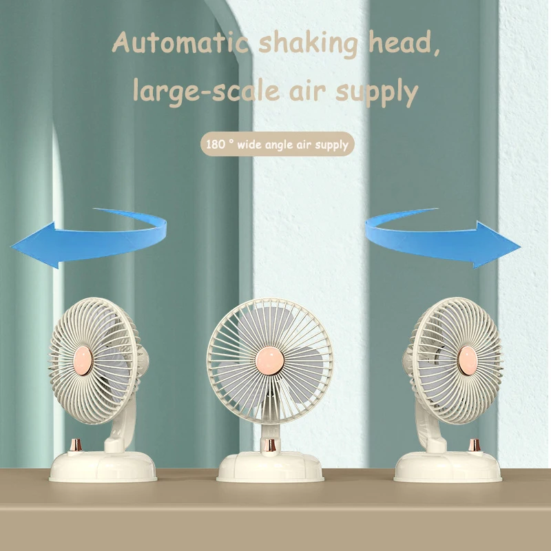 F10 Portable Shaking Small Fan - Renewable Energy Game ulasan dan harga