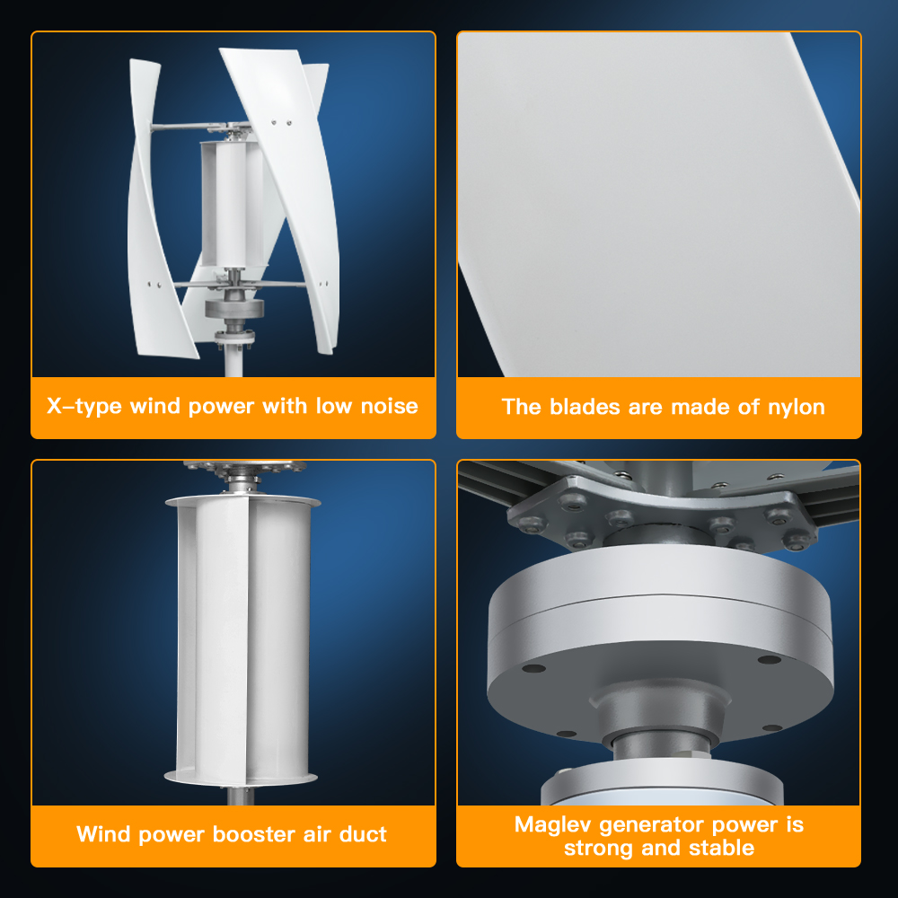 2000W Free Energy Vertical Win - Renewable Energy Model ulasan dan harga