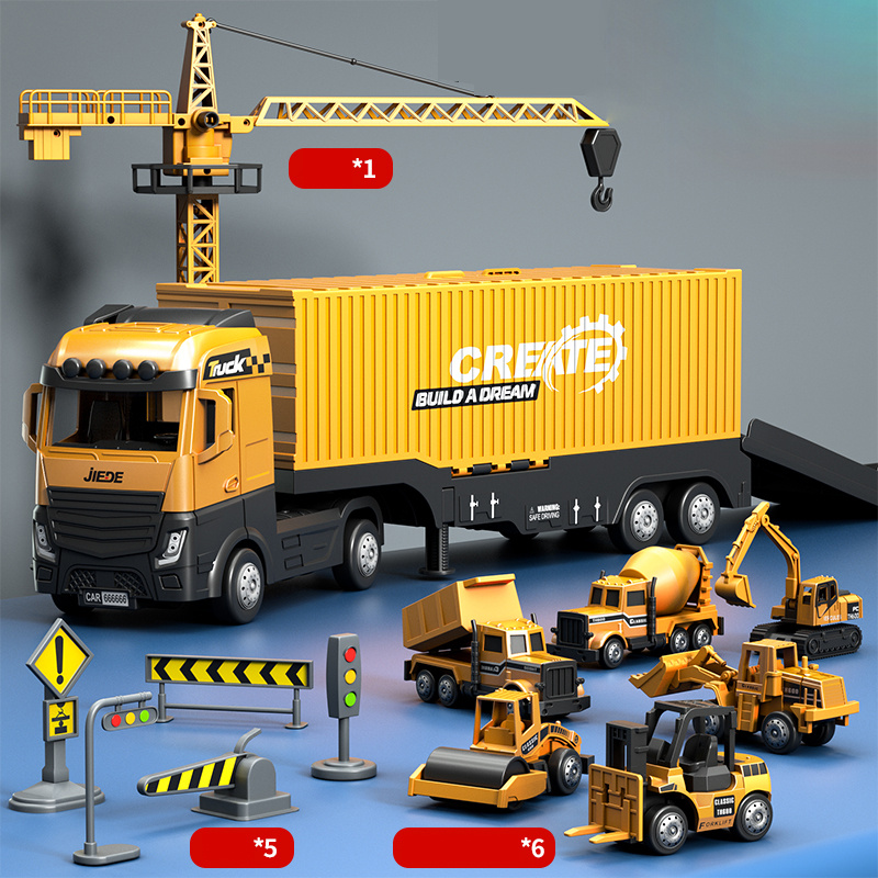Alloy Construction Trucks Vehi - Renewable Energy Model ulasan dan harga