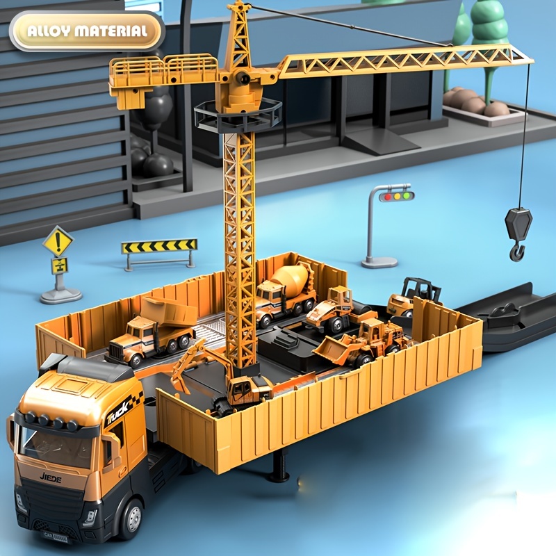 Alloy Construction Trucks Vehi - Renewable Energy Model ulasan dan harga