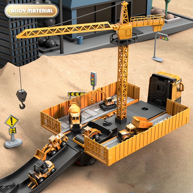 Alloy Construction Trucks Vehi - Renewable Energy Model ulasan dan harga