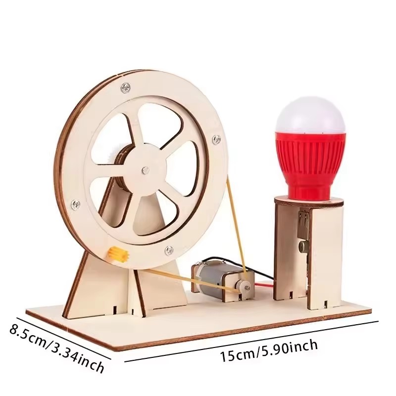 DIY Hand Crank Generator Scien - Renewable Energy Model ulasan dan harga