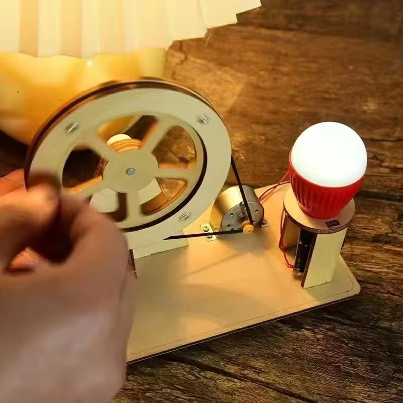 DIY Hand Crank Generator Scien - Renewable Energy Model ulasan dan harga